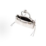 PRADA Bonnie Enamel Triangular metal logo handbag Mini Women\'s Edition